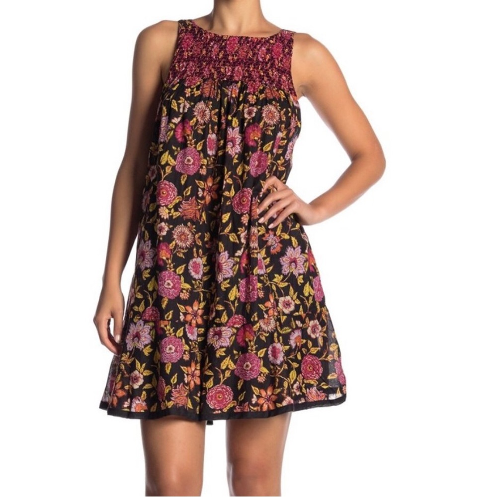 Free People  Boho S size Floral Dress